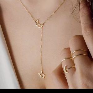 Moon Star Necklace